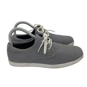 Scott David 11632 Julian Gray Canvas Sneakers Lace Up Shoes Youth Boys Size 5 M